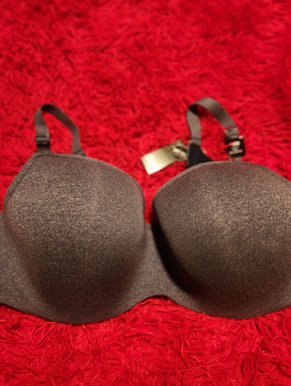 Torrid 44DD Gray Lightly Lined Balconette Bra NWT